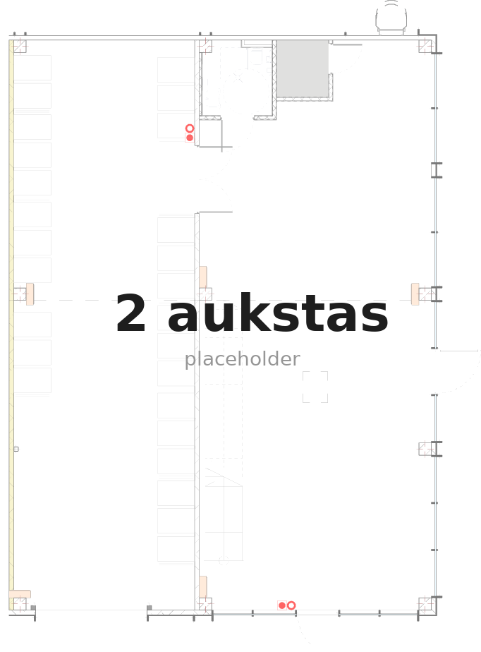2 aukštas  2D planas